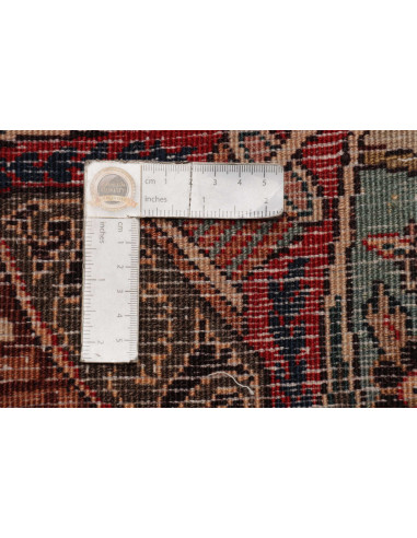 Rug Kashamr Zirkhaki Persia grey maroon 294x385