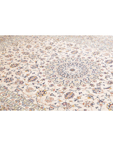 Kashan 243x356 Cm Kashan, Persia, Hand-carded Wool cotton
