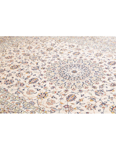 Kashan 243x356 Cm Kashan, Persia, Hand-carded Wool cotton