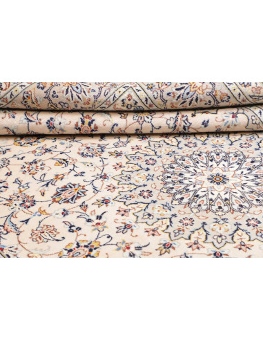 Kashan 243x356 Cm Kashan, Persia, Hand-carded Wool cotton