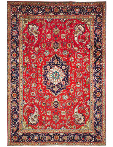 Tabriz 247x363 Cm Tabriz Persia Hand-carded Wool Cotton