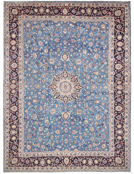 Kashan 296x395 Cm Kashan, Persia, Lana Cardata A Mano,