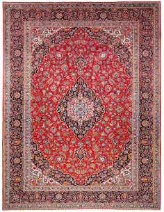 Ardakan 307x403 Cm Ardakan, Persia, Hand-carded Wool cotton