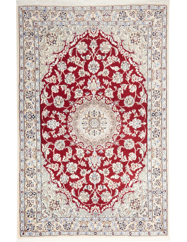 Tappeto Nain 9La Persia bianco marrone 130x200