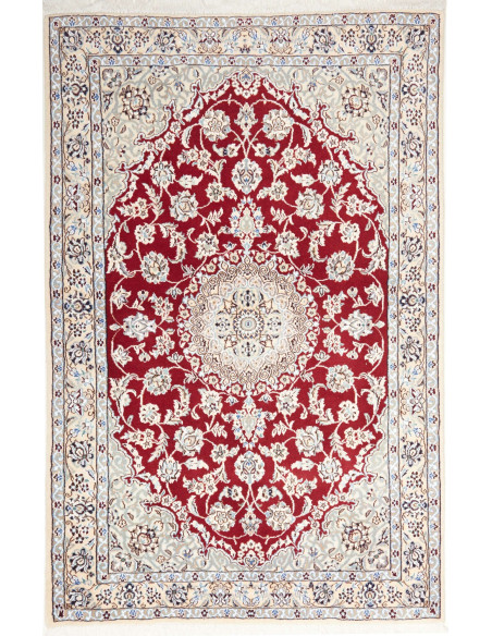 Tappeto Nain 9La Persia bianco marrone 130x200
