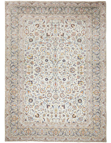 Kashan 305x425 Cm Kashan, Persia, Lana Cardata A Mano