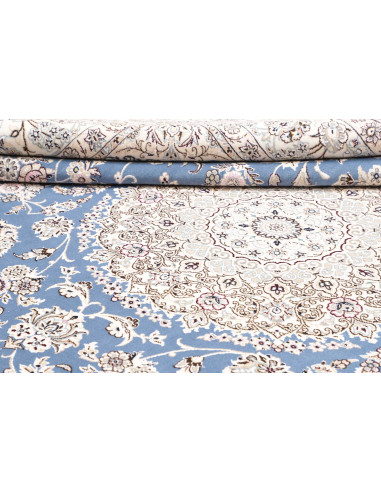 Rug Nain 9la Persia 250x358 Sky Blue Cream