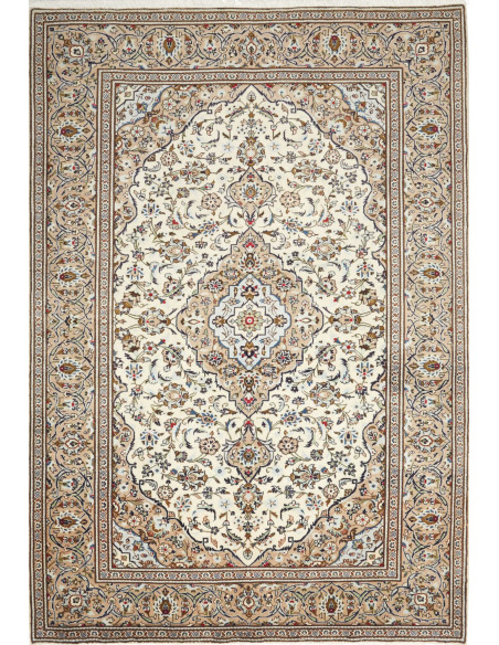 Kashan 200x290 Cm Kashan, Persia, Lana Cardata A Mano