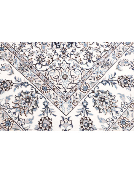 Tappeto Nain Kashmar Persia 248x290 Blu Notte A