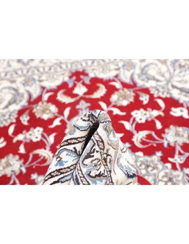 Tappeto Nain Kashmar Persia 193x250 Rosso Crema