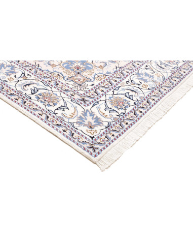 Rug Nain Kashmar Persia 200x303 Ivory Blue