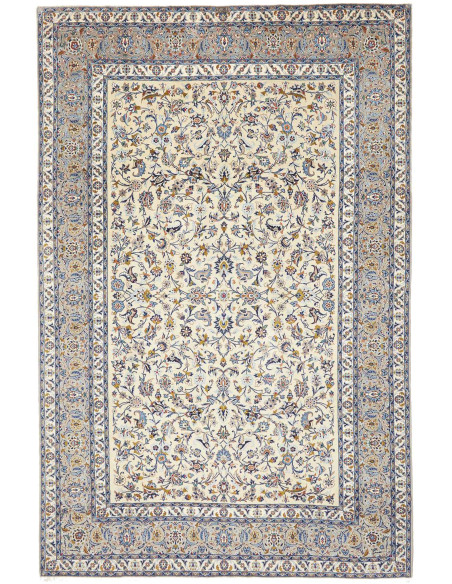 Kashan 232x353 Cm Kashan, Persia, Lana Cardata A Mano,