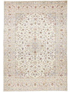 Kashan 252x355 Cm Kashan Persia Hand-carded Wool warp: