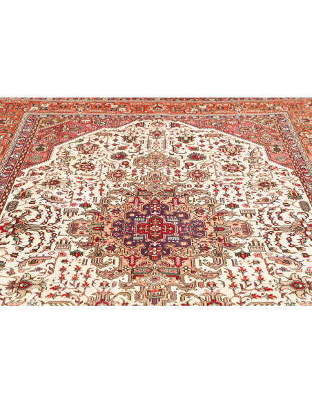Rug Tabriz Persia 205x300 Cream Terracotta