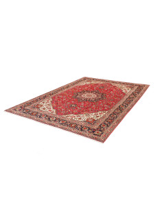 Rug Tabriz Persia 207x293 Red Dark Blue 2