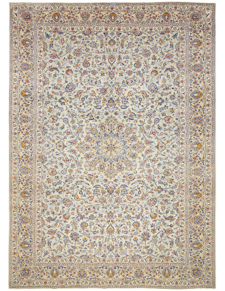 Kashan 292x405 Cm Kashan, Persia, Lana Cardata A Mano,
