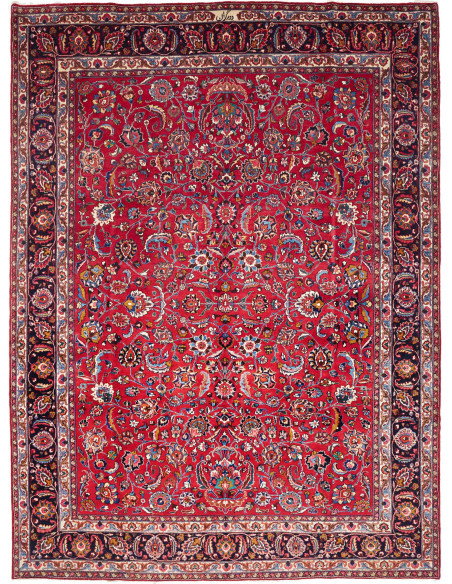 Mashad 302x402 Cm Mashad Persia Lana Cardata A Mano Cotone