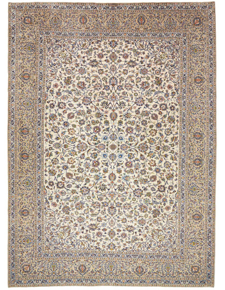 Kashan 285x392 Cm Kashan, Persia, Lana Cardata A Mano