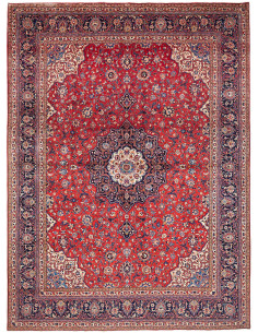 Sarough 296x402 Cm Sarough, Persia, Lana Cardata A Mano