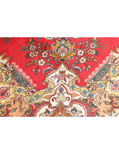 Rug Tabriz Persia 225x317 Ruby Red Beige