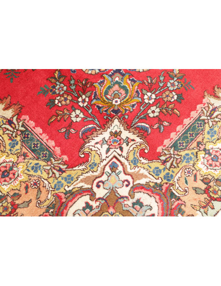 Rug Tabriz Persia 225x317 Ruby Red Beige