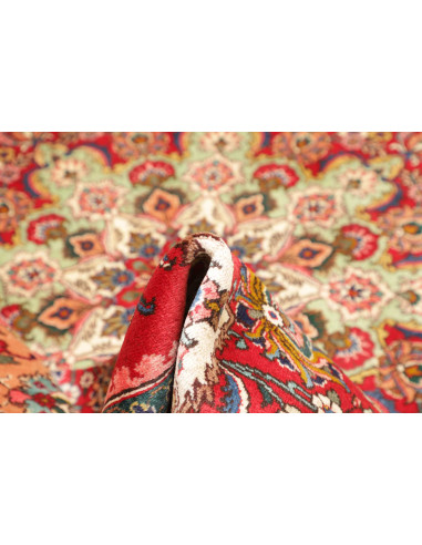 Rug Tabriz Persia 225x317 Ruby Red Beige