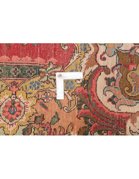 Rug Tabriz Persia 225x317 Ruby Red Beige