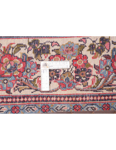 Tappeto Sarough Persia 202x313 Rosso Blu Scuro