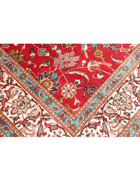 Rug Tabriz Persia 227x343 Red Cream