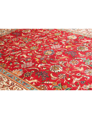 Tappeto Tabriz Persia 227x343 Rosso Crema