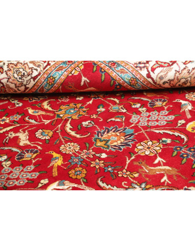 Rug Tabriz Persia 227x343 Red Cream