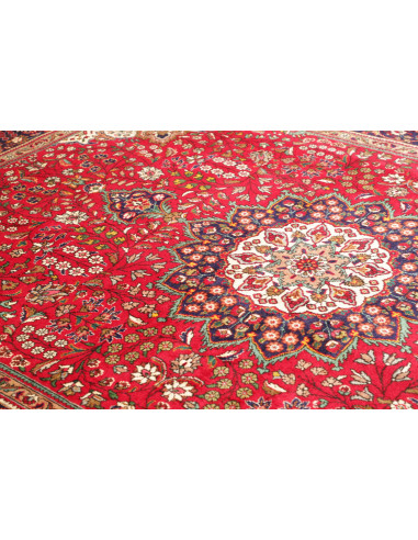 Rug Tabriz Persia 230x328 Red Dark Blue