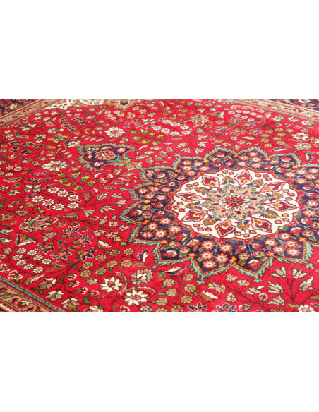 Rug Tabriz Persia 230x328 Red Dark Blue