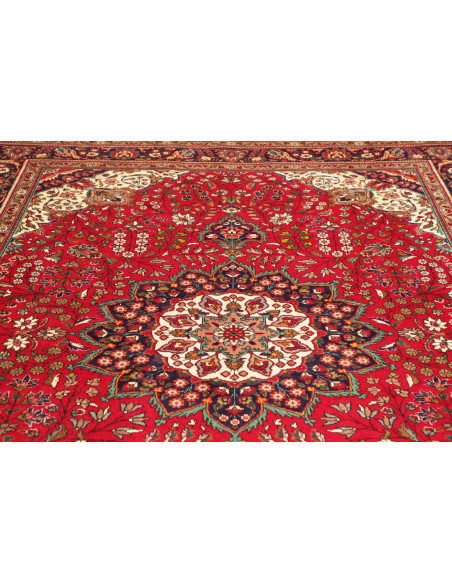 Rug Tabriz Persia 230x328 Red Dark Blue