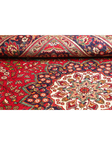 Rug Tabriz Persia 230x328 Red Dark Blue