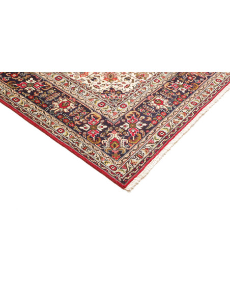 Rug Tabriz Persia 198x300 Red Dark Blue