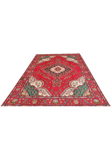 Tappeto Tabriz Persia 210x300 Rosso Blu