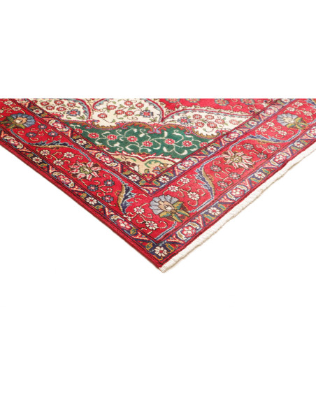 Rug Tabriz Persia 210x300 Red Blue