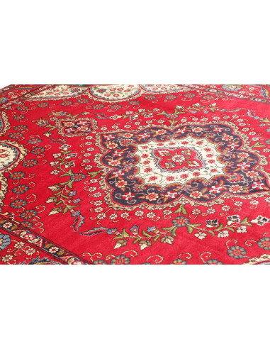 Rug Tabriz Persia 210x300 Red Blue