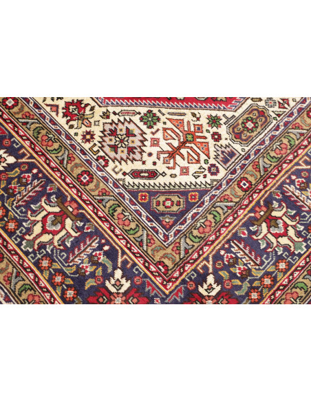 Tappeto Tabriz Persia 202x290 Rosso Blu