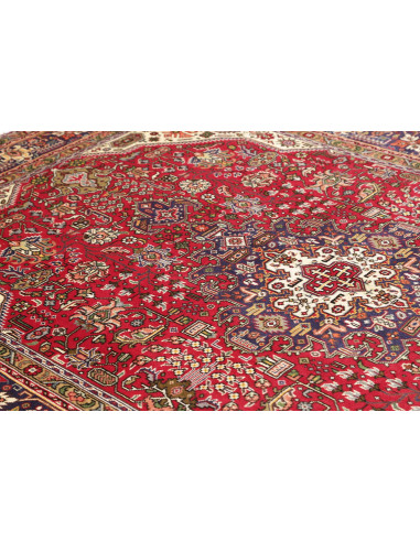 Tappeto Tabriz Persia 202x290 Rosso Blu