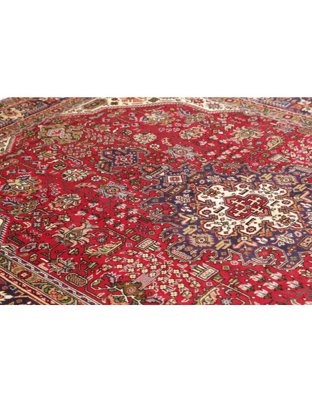 Tappeto Tabriz Persia 202x290 Rosso Blu