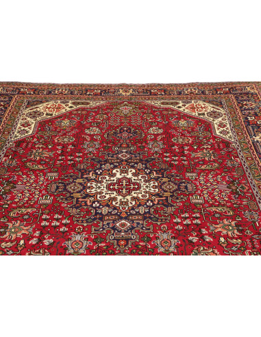 Tappeto Tabriz Persia 202x290 Rosso Blu