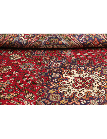 Tappeto Tabriz Persia 202x290 Rosso Blu