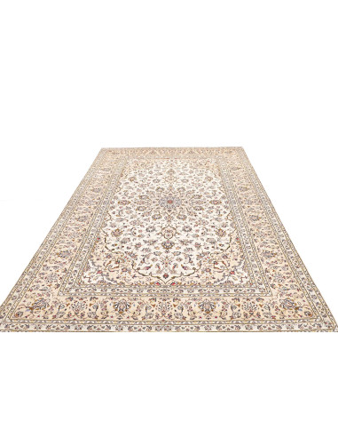 Tappeto Kashan Persia 196x312 Avorio Beige