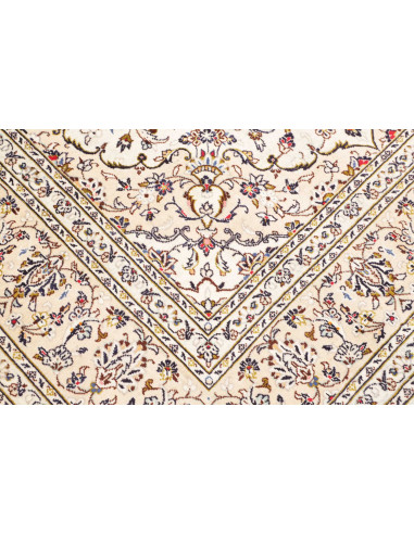 Tappeto Kashan Persia 196x312 Avorio Beige