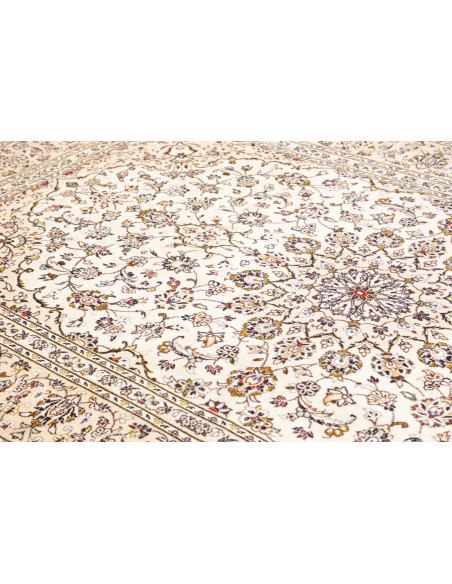 Tappeto Kashan Persia 196x312 Avorio Beige
