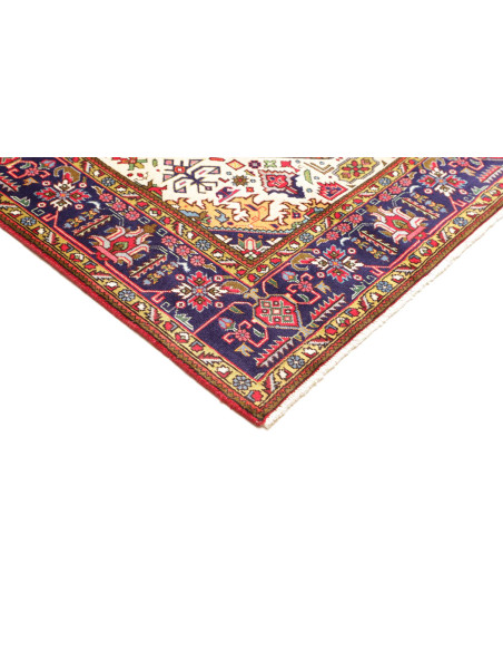 Tappeto Tabriz Persia 202x300 Rosso Blu Notte