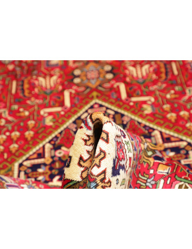 Tappeto Tabriz Persia 202x300 Rosso Blu Notte