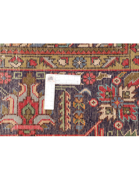 Tappeto Tabriz Persia 202x300 Rosso Blu Notte